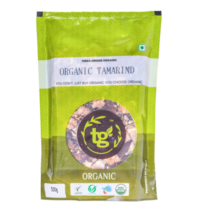 Terra Greens Organic Tamarind (500 GM)