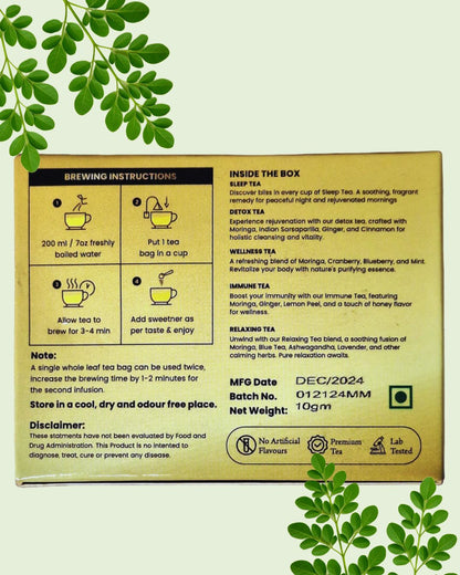 NOFH Healthy Life Moringa Herbal Tea