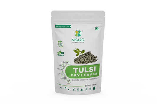 Nisarg Organic Farm Tulsi Dry Leaves (100 GM)
