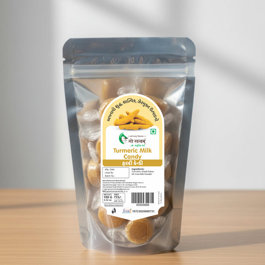 Gosatvam Prakrutik Mart Turmeric Milk Candy