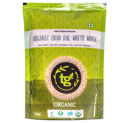 Terra Greens Organic Urad Dal White Whole