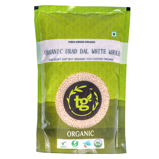 Terra Greens Organic Urad Dal White Whole