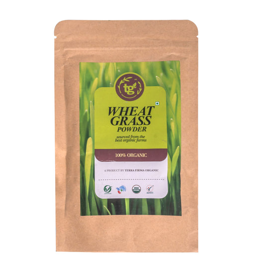 Terra Greens Organic Wheat Grass Powder