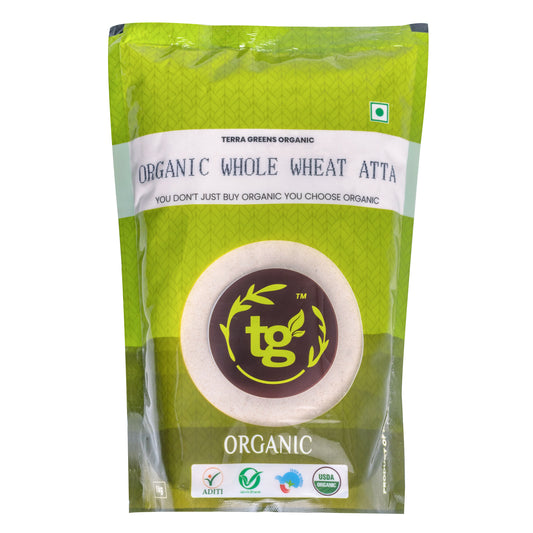 Terra Greens Organic Whole Wheat Atta