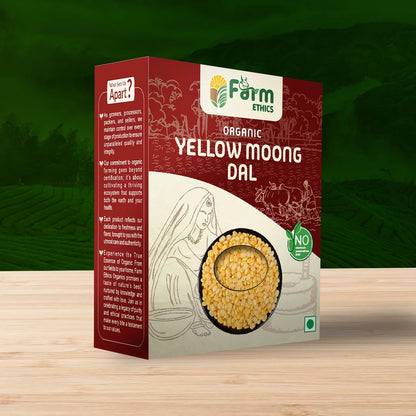Farm Ethics Organic Yellow Moong Dal