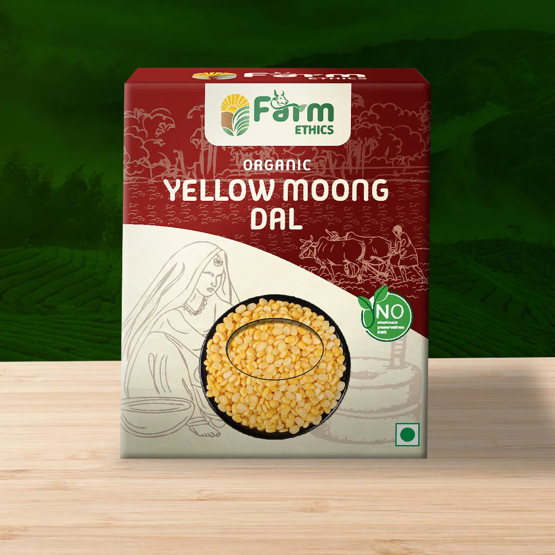 Farm Ethics Organic Yellow Moong Dal