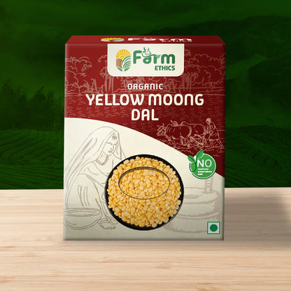Farm Ethics Organic Yellow Moong Dal