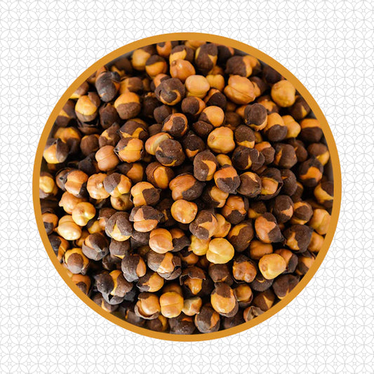 Divya Prakrutik Organic Farm Roasted and crunchy or rock salt with turmeric Chana