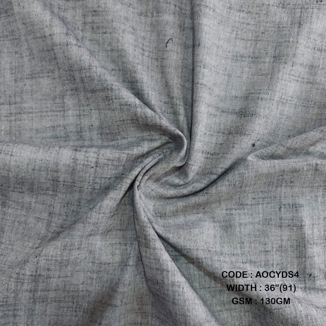 Adidev Textile HERBAL YARN DYED SLUB BLACK ( 130 GSM AOCYDS4 )