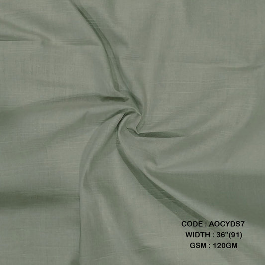 Adidev Textile HERBAL YARN DYED SLUB DARK WALNET ( 120 GSM AOCYDS7 )