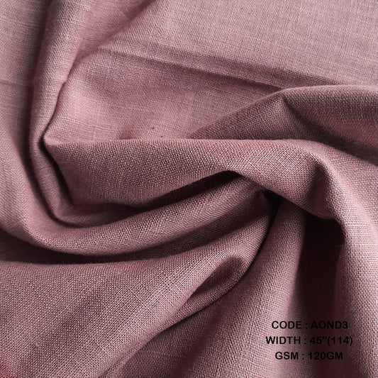 Adidev Textile ORGANIC NATURAL DYED NUT MEG ( 120 GSM AOND3 )