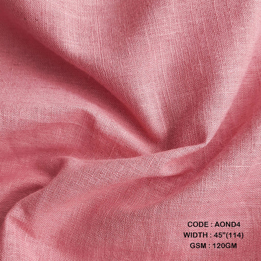 Adidev Textile ORGANIC NATURAL DYED PINK ( 120 GSM AOND4 )