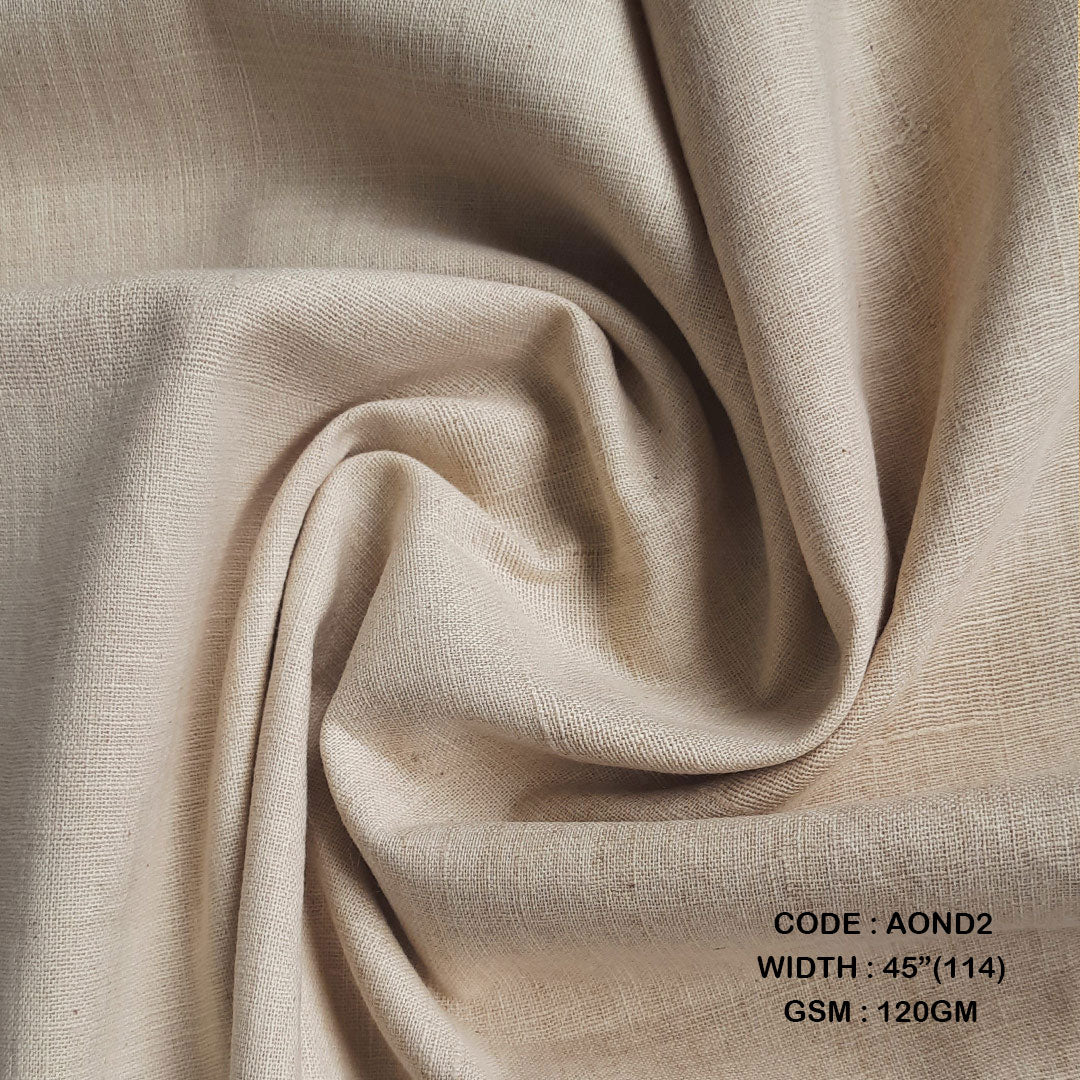 Adidev Textile ORGANIC NATURAL DYED WALNET ( 120 GSM AOND2 )