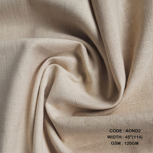 Adidev Textile ORGANIC NATURAL DYED WALNET ( 120 GSM AOND2 )
