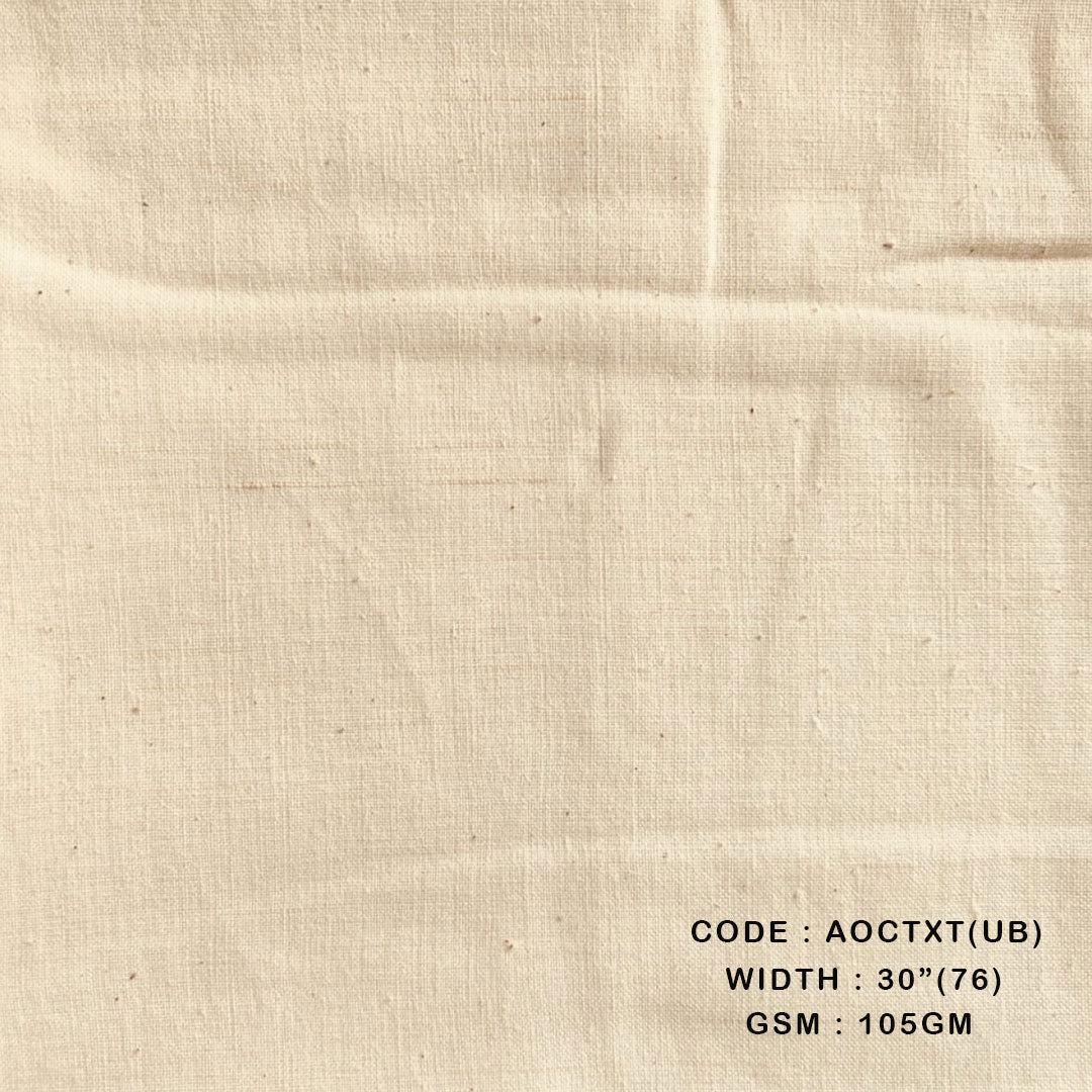 Adidev Textile Twisted by twisted cotton unbleached fabrics (105 GSM AOCTXT(UB))